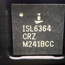 ISL6364CRZ Dual 4-Phase + 1-Phase PWM Controller, QFN-48, Intersil Corporation