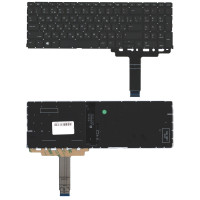 Клавиатура HP Probook 450 455 G8 черная с подсветкой, NEW