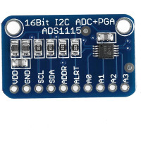 ADS1115 модуль АЦП 16-битный 4-канальный (I2C)