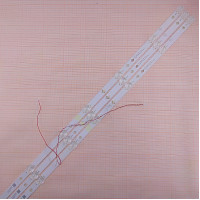 Подсветка 43" F0YE-738-430-1B8C-14*1.0 FY-0078, 3 ленты, 8LED, 3V, 740мм, с разбора