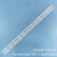 Подсветка 55" HD550X1U84-T0L1 2019122001, 6 лент, 13LED, 3*7LED, 3*6LED, 3V, NEW