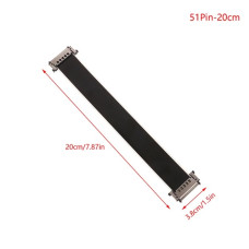 Шлейф LVDS 51pin 20мм