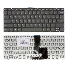 Клавиатура Lenovo Yoga 520-14IKB 720-15IKB черная без рамки плоский Enter, новая