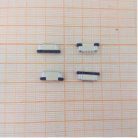 Коннектор FFC/FPC 0.5 мм 12 pin внизу выдвижной