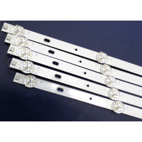 Подсветка 55" MX55D10-ZC22AG-04 (303MX550042) 50LED 3V, 5 лент (OEM) с разбора