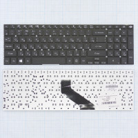 Клавиатура Packard Bell TS11, TS11HR черная, NEW