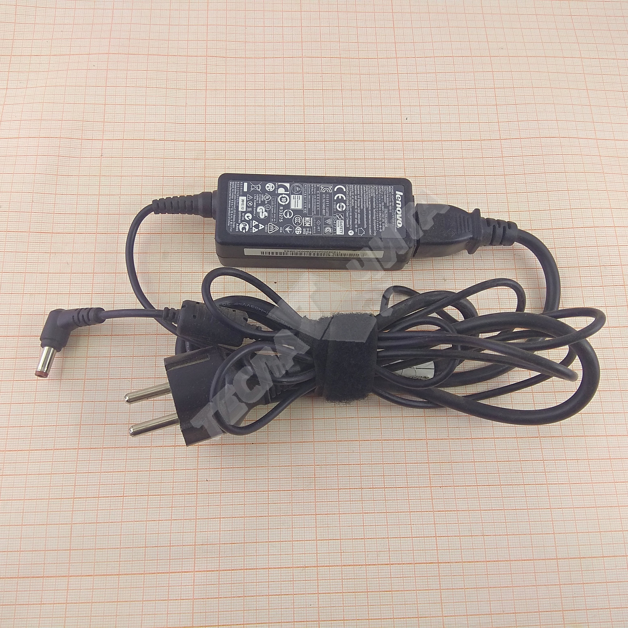 Блок питания 20V 2.0A 45W (5.5x2.5) PA-1400-12 45N0467 Lenovo