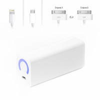 Внешняя батарея TopON TOP-MICRO 3000mAh, белый, 5V = 1A (5W MAX)