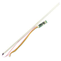 Подсветка 15"-24" LED96-24-3528-540 w/driver, 2 ленты, 96LED, 3V, 540 мм, 1ch, с драйвером и кабелем
