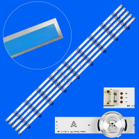 Подсветка 50" LG Innotek DRT3.0_50, 5 лент, 45LED, 6V, 1027мм, NEW