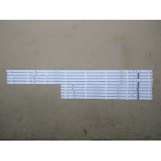 Подсветка 65" RF-CF650001B/DE30-0501 RF-CF650001A/CE30-0801, 5 планок (L+R), 13LED, 3V, Б/У