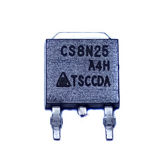 CS8N25 MOSFET N-канал 8A 250V, TO-252