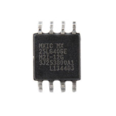 MX25L6406EM2I-12G, EEPROM, SPI, 64 Мбит, SOIC-8