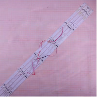 Подсветка 49" JL.D49091330-003CS-M, 4 ленты, 9LED, 3V, 939мм, с разбора