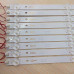 Подсветка 55" JS-JP55A71051ER.909L R72-55D04-023 553141T.60034.9P, 9 лент, 5LED, 3V, 553 мм, с разбо