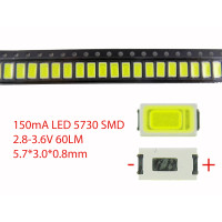 Светодиод SMD 5730, 2.8V, 150mA, 1W, 5000-7000K