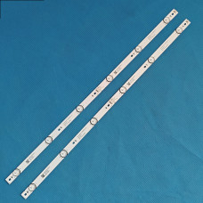 Подсветка 32" LB-DM3030-GJPHP322X6AUA2-Y, 4 планки (L+R), 6LED, 3V, 614 мм