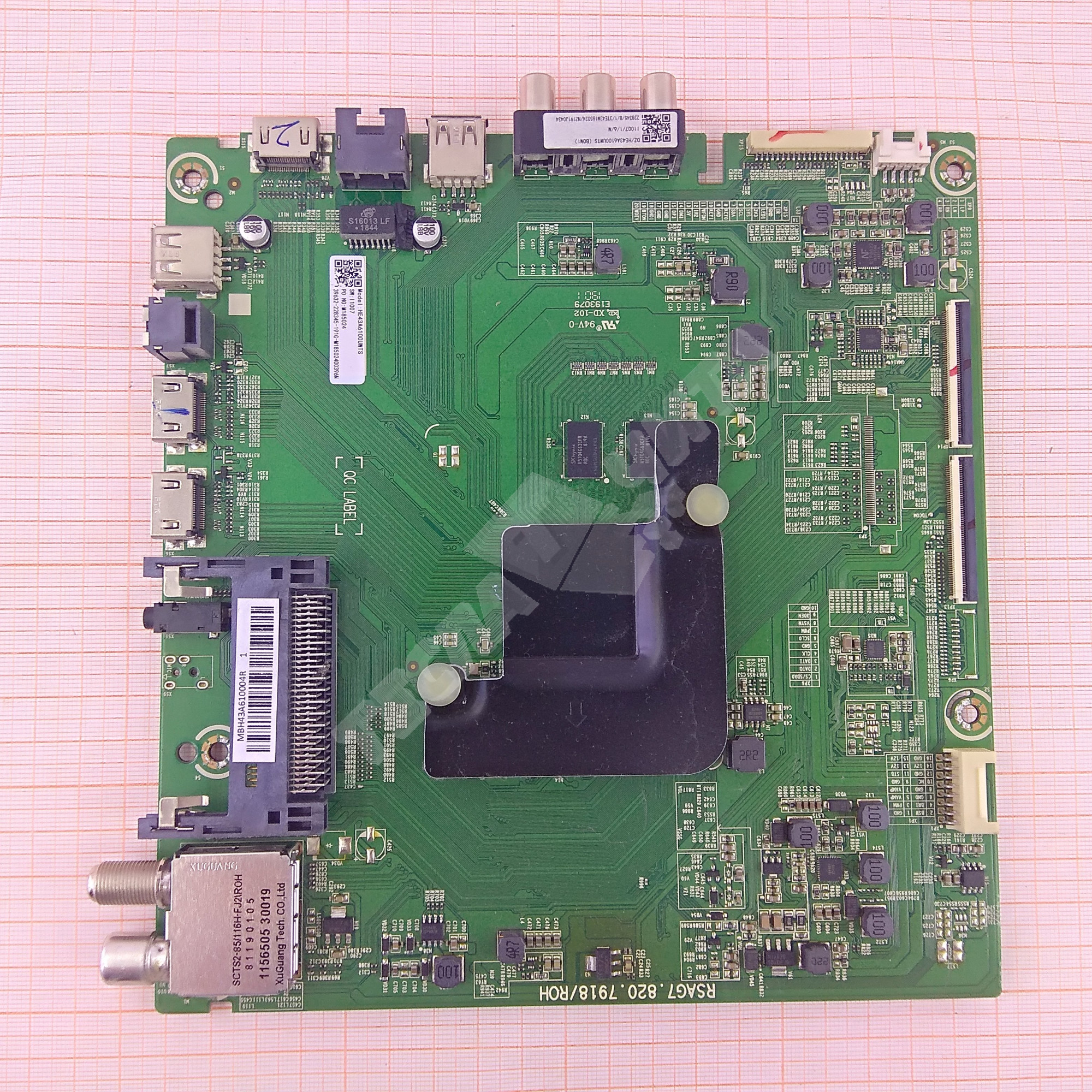 Плата Main RSAG7.820.79198/ROH HE43A6100UWTS Hisense