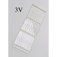 Подсветка 50" CC02500D410V07, 8 лент, 32LED 3V, 407 мм, NEW