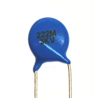 Конденсатор керамический 2200пф (222M) 3kV