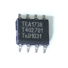 TEA1738T SMPS control IC Adjustable overpower time-out, SO-8