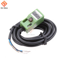 Датчик индукционный SN04-N (BN-10-30V, BU-0V, BK-NPN) зеленый