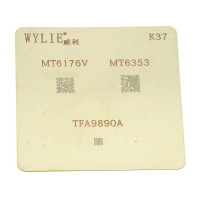 Трафарет BGA WYLIE K37 для MT6173V, MT6353, TF9890A