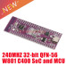 W801 QFN-56 микроконтроллер 240 МГц, 32 бит, Wi-Fi, Bluetooth