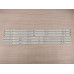 Подсветка 43" GC43D08-ZC22AG-25E 8S1P 0.8T/B, 303GC430055E, 6 лент, 8LED, 3V, 856 мм (A+B), NEW