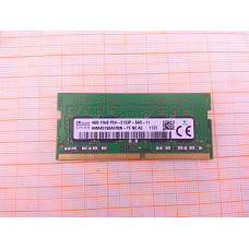 Память SODIMM DDR4 Hynix 4Gb 2666 МГц (PC4-21300), HMA451S6AFR8N