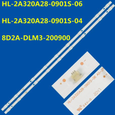 Подсветка 32" HL-2A320A28-0901S-06, 2 ленты, 9LED, 3V, 580 мм, NEW