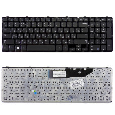 Клавиатура Samsung NP350E7C NP355E7C черная с черной рамкой