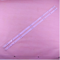 Подсветка 32" LG INNOTEK DIRECT 32INCH CSP REV.0.5 151210, 2 ленты, 5LED, 3V, 587мм, с разбора