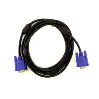 Кабель VGA OEM VGA3+9HD-3M, 3 м, 15M/15M, черный