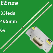 Подсветка 43" LB43044 V1_00_R/L (2 ленты) 6V 66LED 465мм NEW