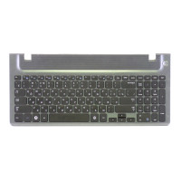 Клавиатура Samsung 355V5C 350V5C NP355V5C NP355V5C-A01 черная топкейс, Б/У