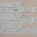Подсветка 40" CRH-Z40E6000303007036AD REV1.0, 3 ленты, 8LED, 3V, 758 мм, NEW