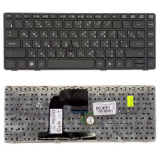 Клавиатура HP EliteBook 8460P ProBook 6460B 6465B черная, без рамки