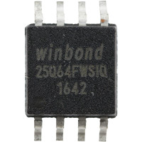 W25Q64FWSIQ SPI 64Mbit 1.65-1.95V SOIC-8