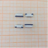Коннектор FFC/FPC 0.5 мм 12 pin вверху выдвижной