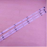 Подсветка 43" HL-99430CSP1313-0701S-02 , 3 ленты, 7LED, 3V, 822мм, с разбора