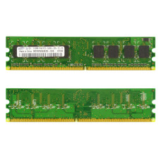 Память DIMM DDR2 Samsung 512Mb, 667 МГц (PC2-5300)