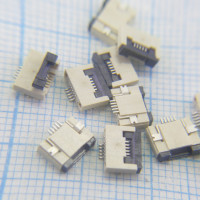 Коннектор FFC/FPC 0.5 мм 5 pin поворотный передний