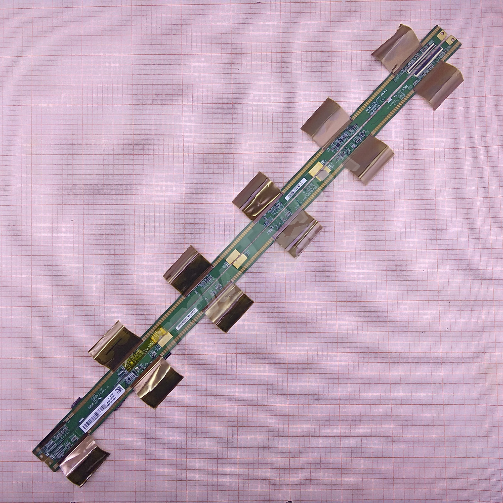 Планки матрицы 43" 55UHD_GOA_SONY_XPCB_R 55UHD_GOA_SONY_XPCB_L 47-6002715 47-6002716 HV550QUB-N5M