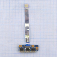 Плата 48.4RM08.011 USB со шлейфом, Б/У