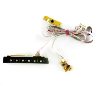 Кнопки в сборе MS10KEY 26-32, MS10IR 26-52AB, MS10N/F-A цвет черный для HYUNDAI 37" H3710A, Б/У