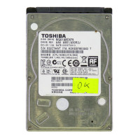 HDD 2.5" Toshiba MQ01ABD075, 750 Гб, SATA-II 3Gbit/s, 5400 об/мин, 8 Мб, Б/У