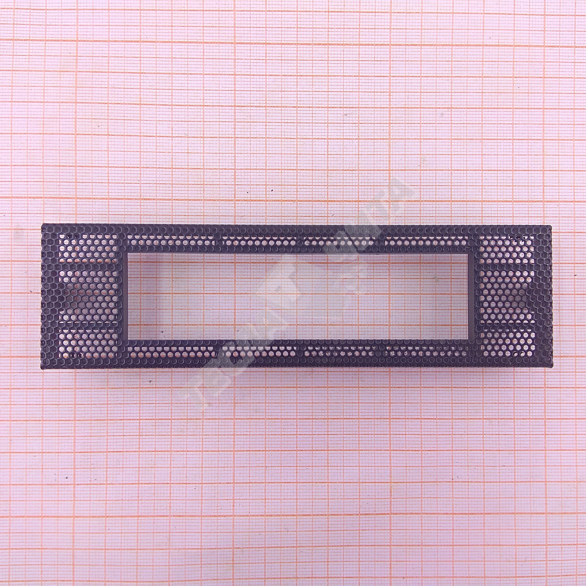 Заглушка 5.25" на корпус ПК для картридера, перфорация