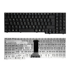 Клавиатура Asus F7 M51 X56 черная, Г-образный Enter