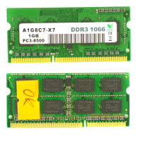 SODIMM DDR3L OEM 1Gb 1066 МГц (PC3-8500) [A1G8C7-X7] Б/У